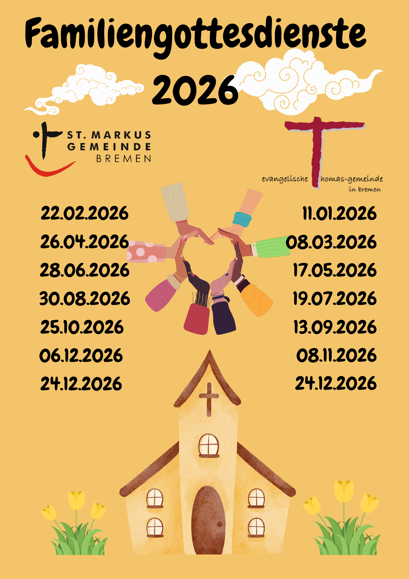 Familiengottesdienste 2026